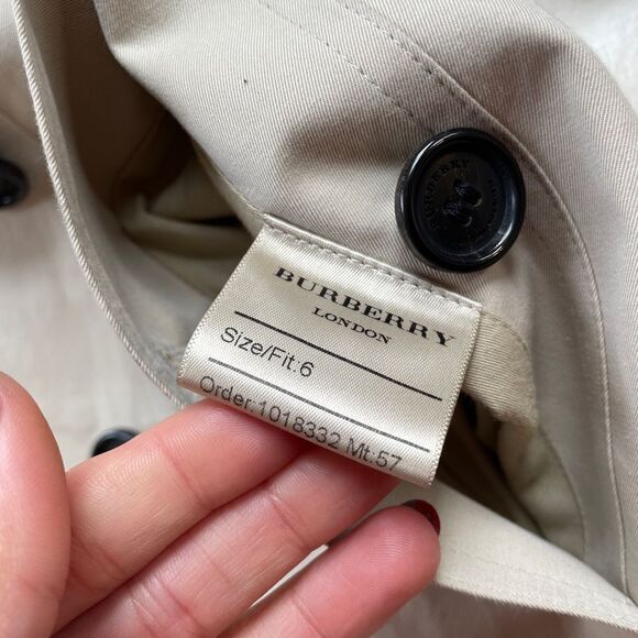 Burberry The Sandringham Trench Coat Women’s Sise M - Picture 13 of 17